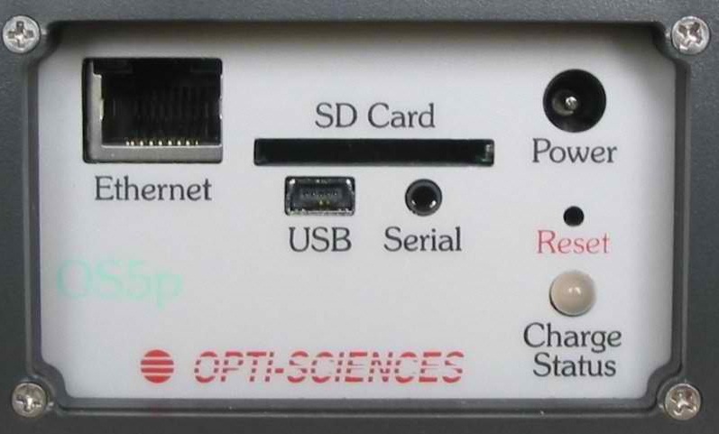 OS5p+ fluorometer side panel