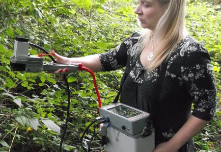 iFL integrated fluorometer in use.