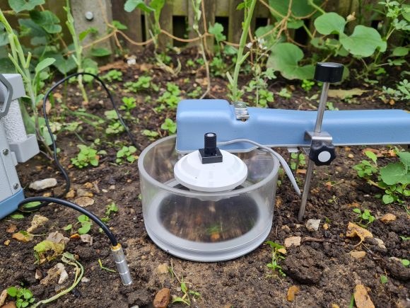 SRS2000T soil chamber and temperature probe